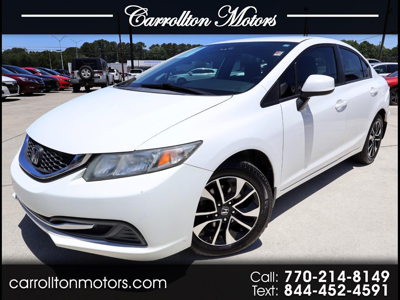 Honda Civic LX Sedan 5-Speed AT 2013
