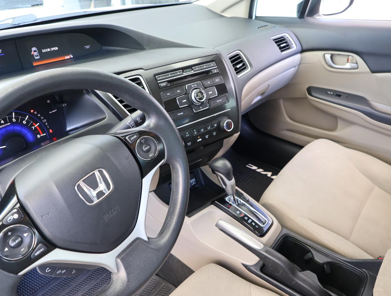Honda Civic LX Sedan 5-Speed AT 2013