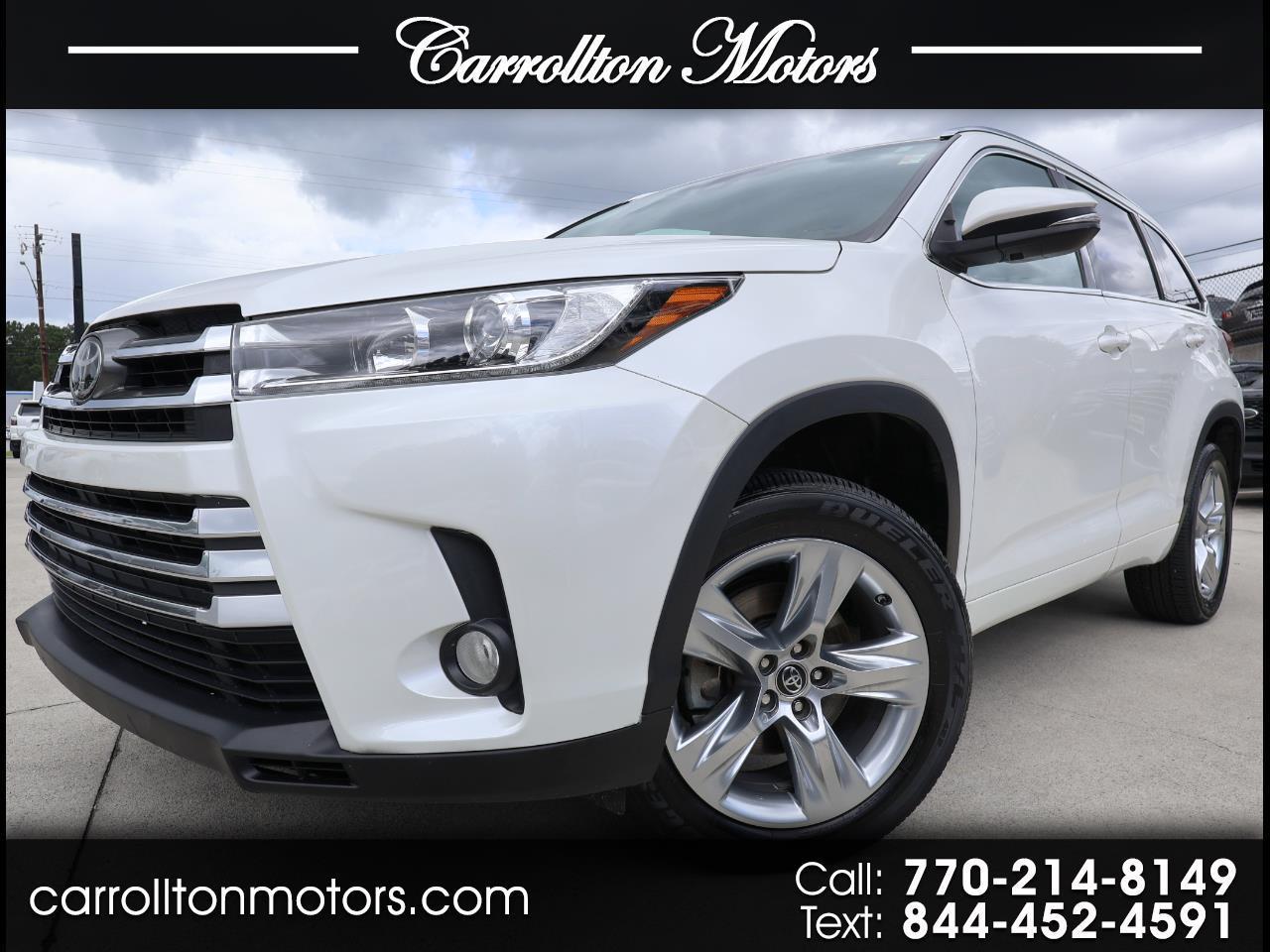 2017 Toyota Highlander Limited Platinum