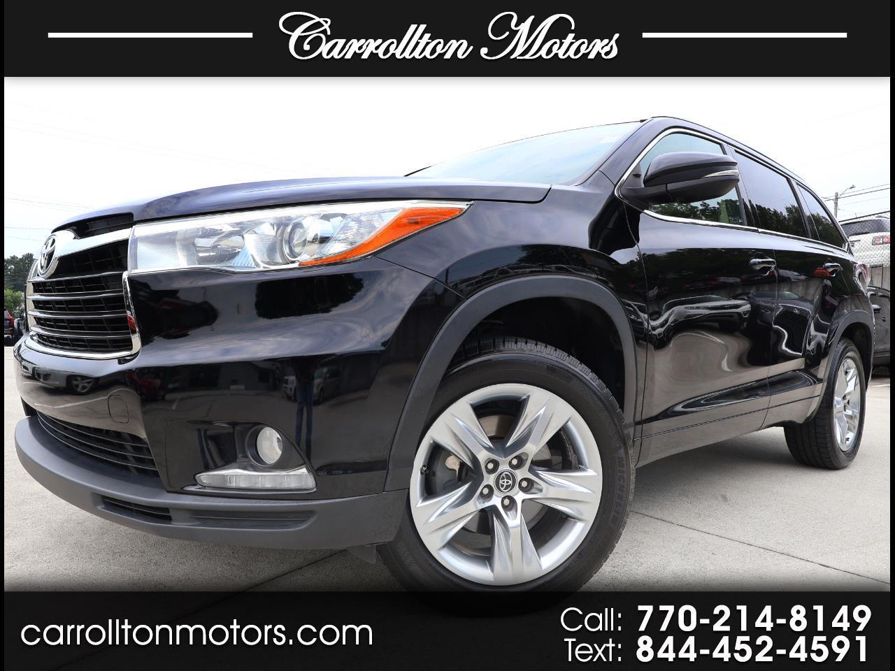 Toyota Highlander Limited 2016