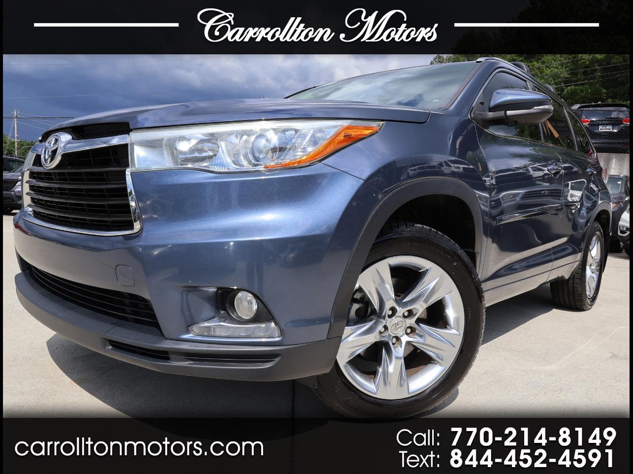 Toyota Highlander Limited 2015