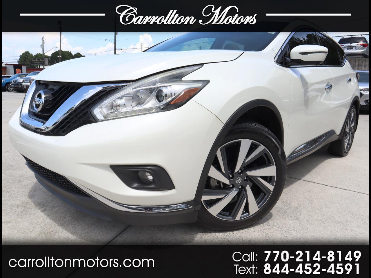 2018 Nissan Murano Platinum FWD