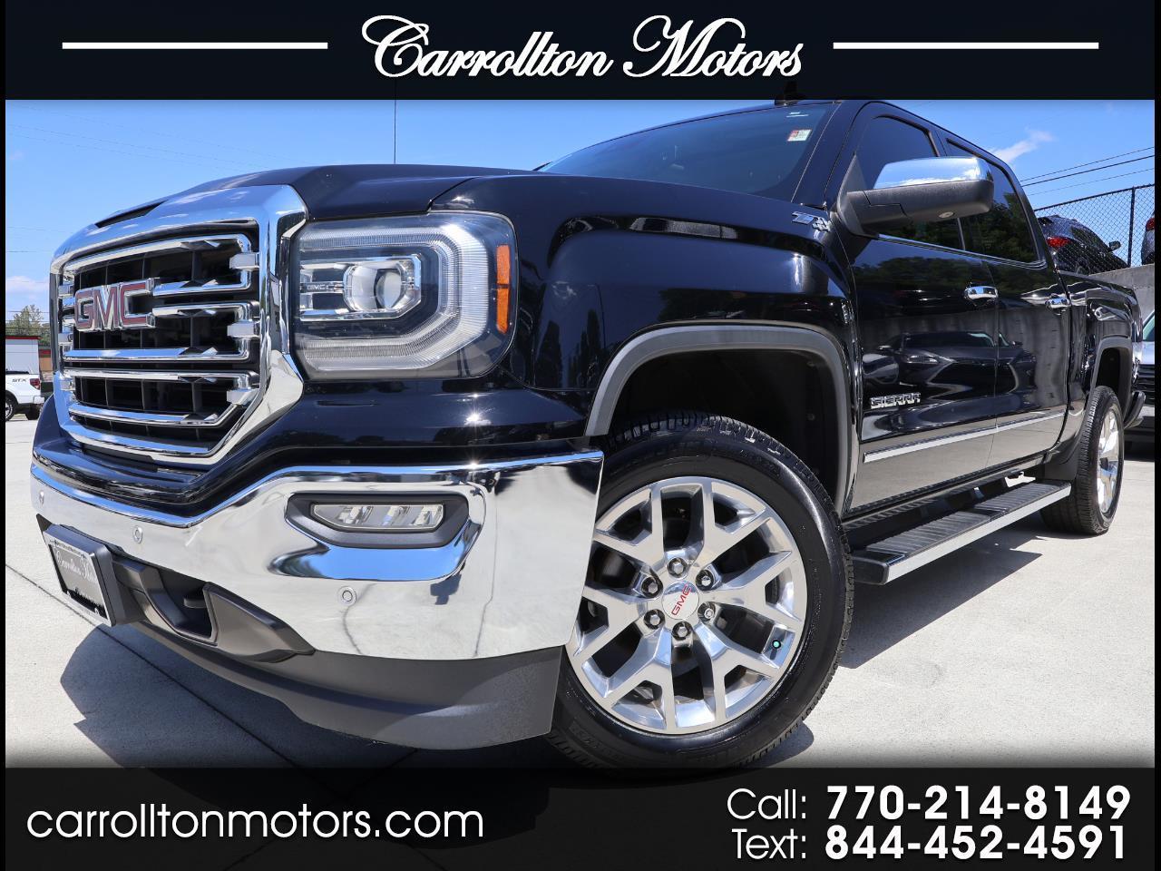 GMC Sierra 1500 SLT Crew Cab 4WD 2018