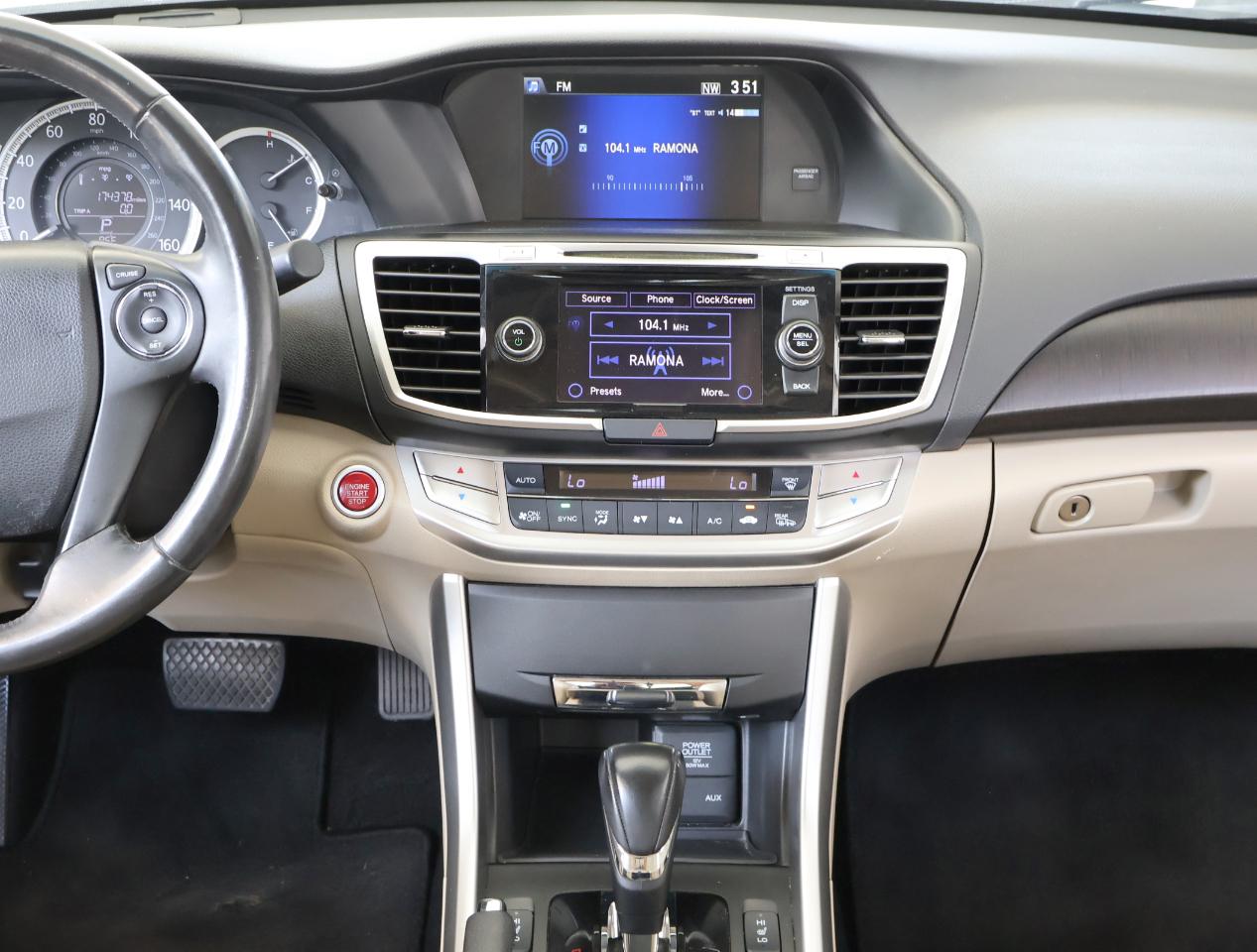 Honda Accord EX-L 4D Sedan 2014