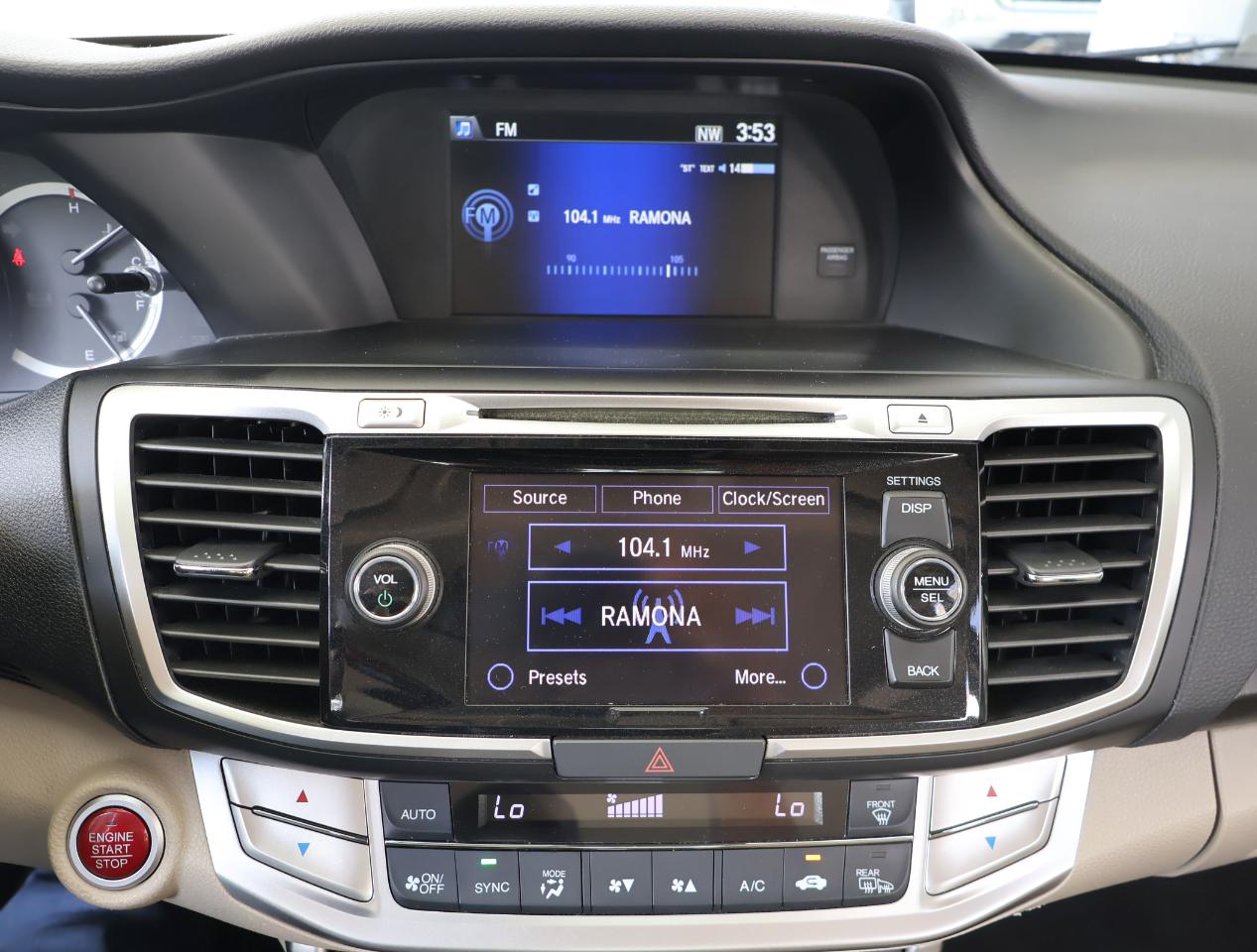 Honda Accord EX-L 4D Sedan 2014