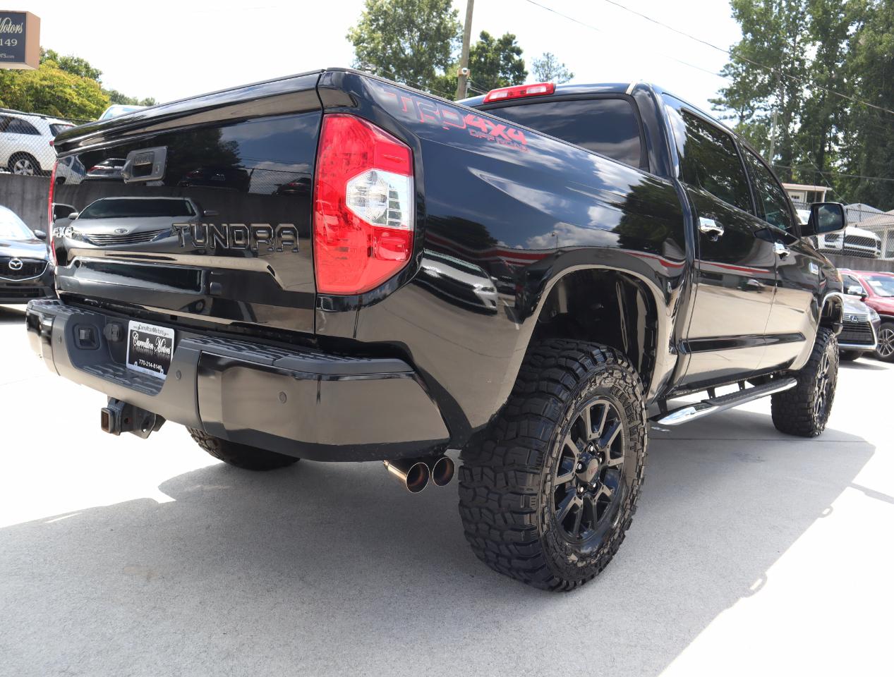 Toyota Tundra Platinum CrewMax 5.7L FFV 4WD 2018