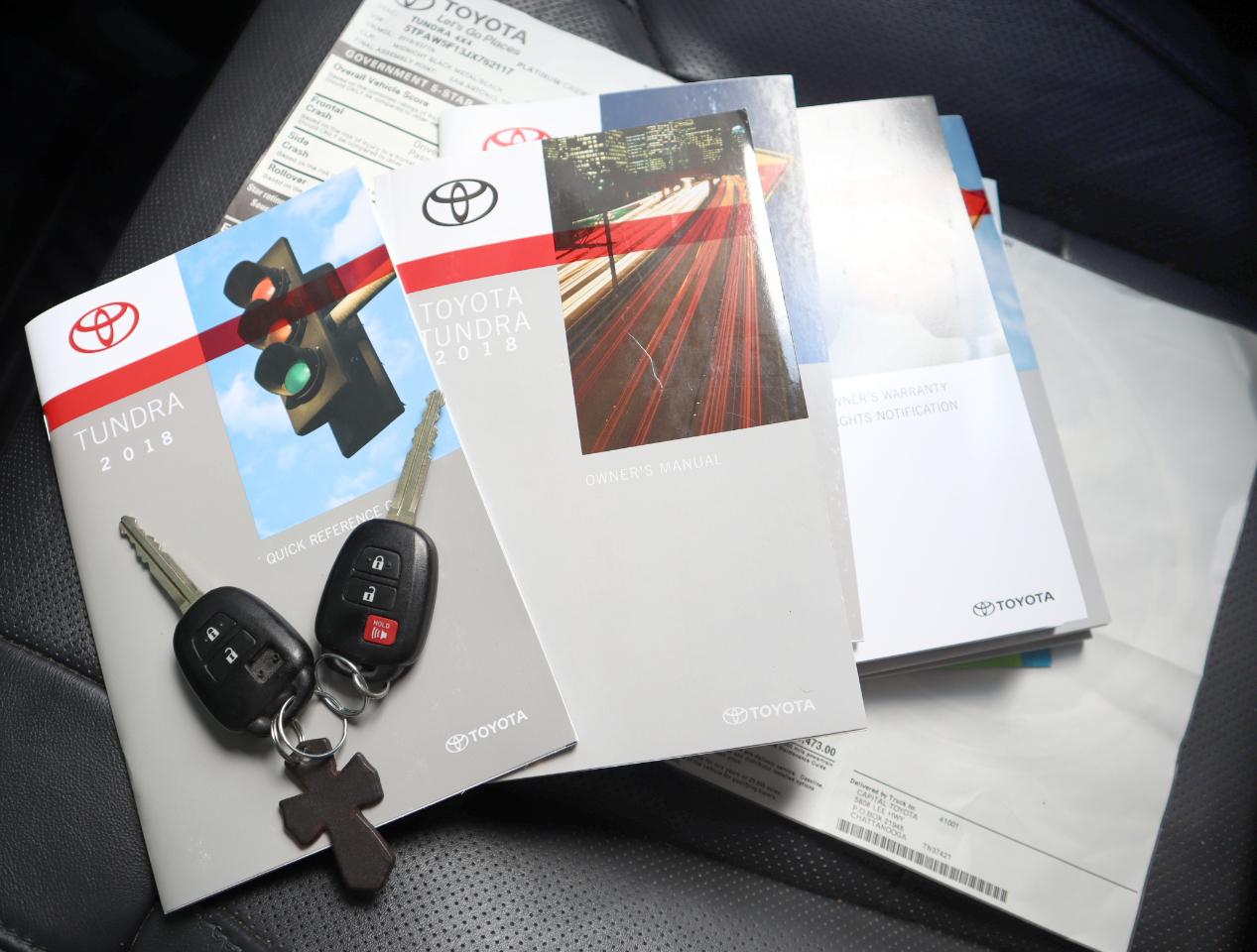 Toyota Tundra Platinum CrewMax 5.7L FFV 4WD 2018
