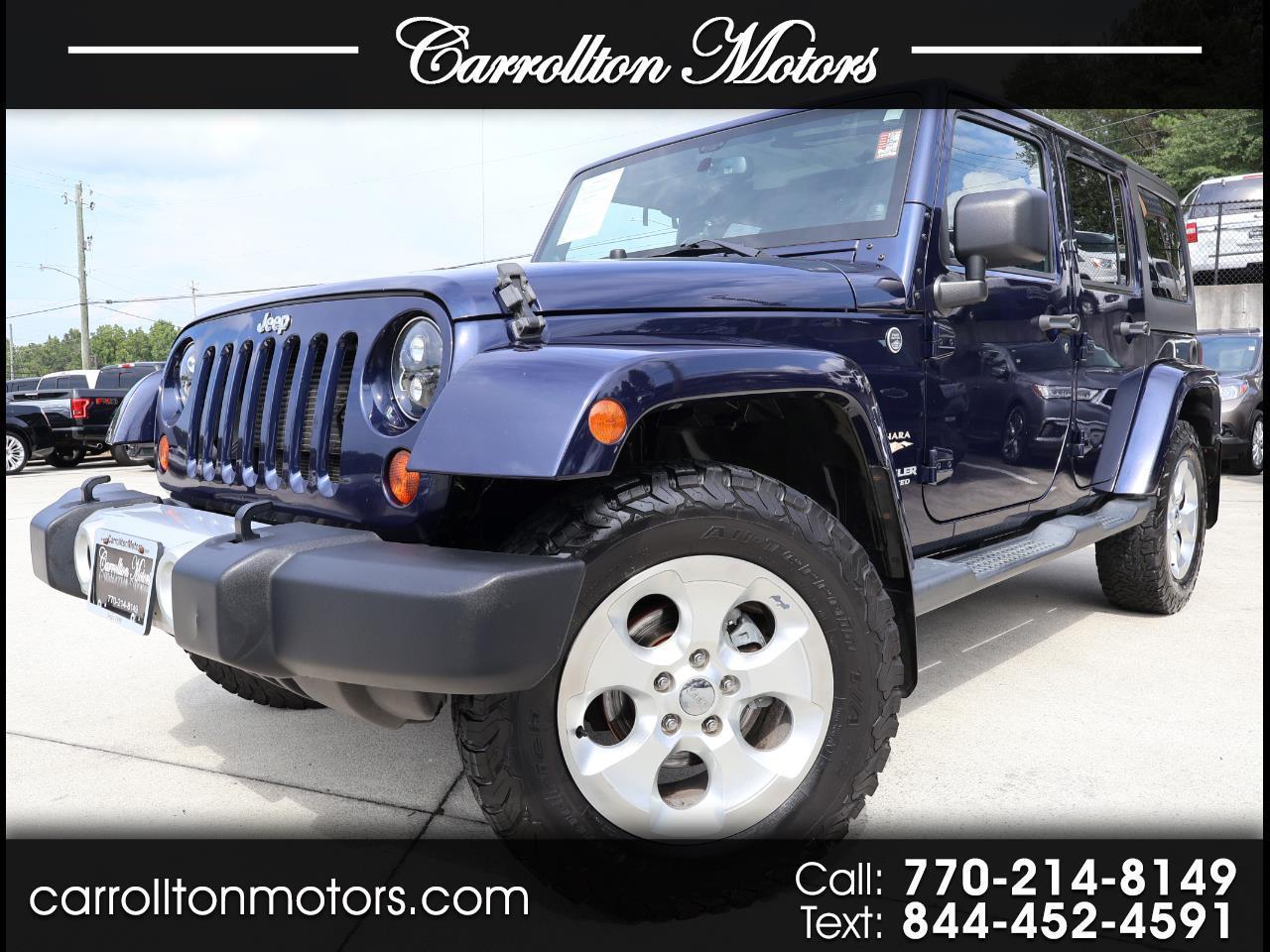 Jeep Wrangler Unlimited Sahara 4WD 2013