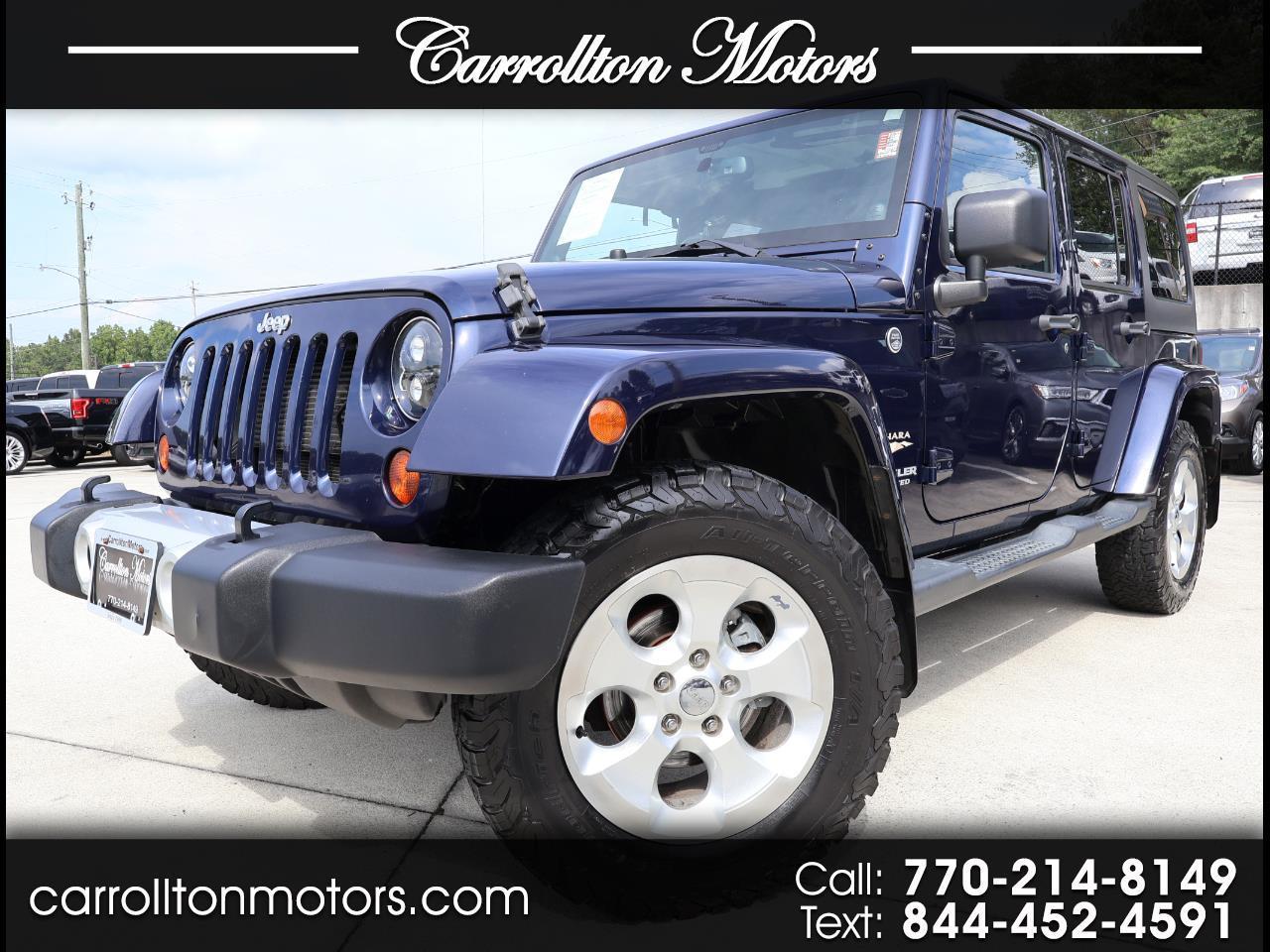 Blue 2013 Jeep Wrangler SUV / Crossover Four-Wheel Drive Automatic