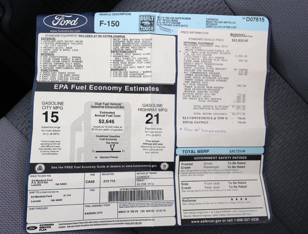 Ford F-150  2011