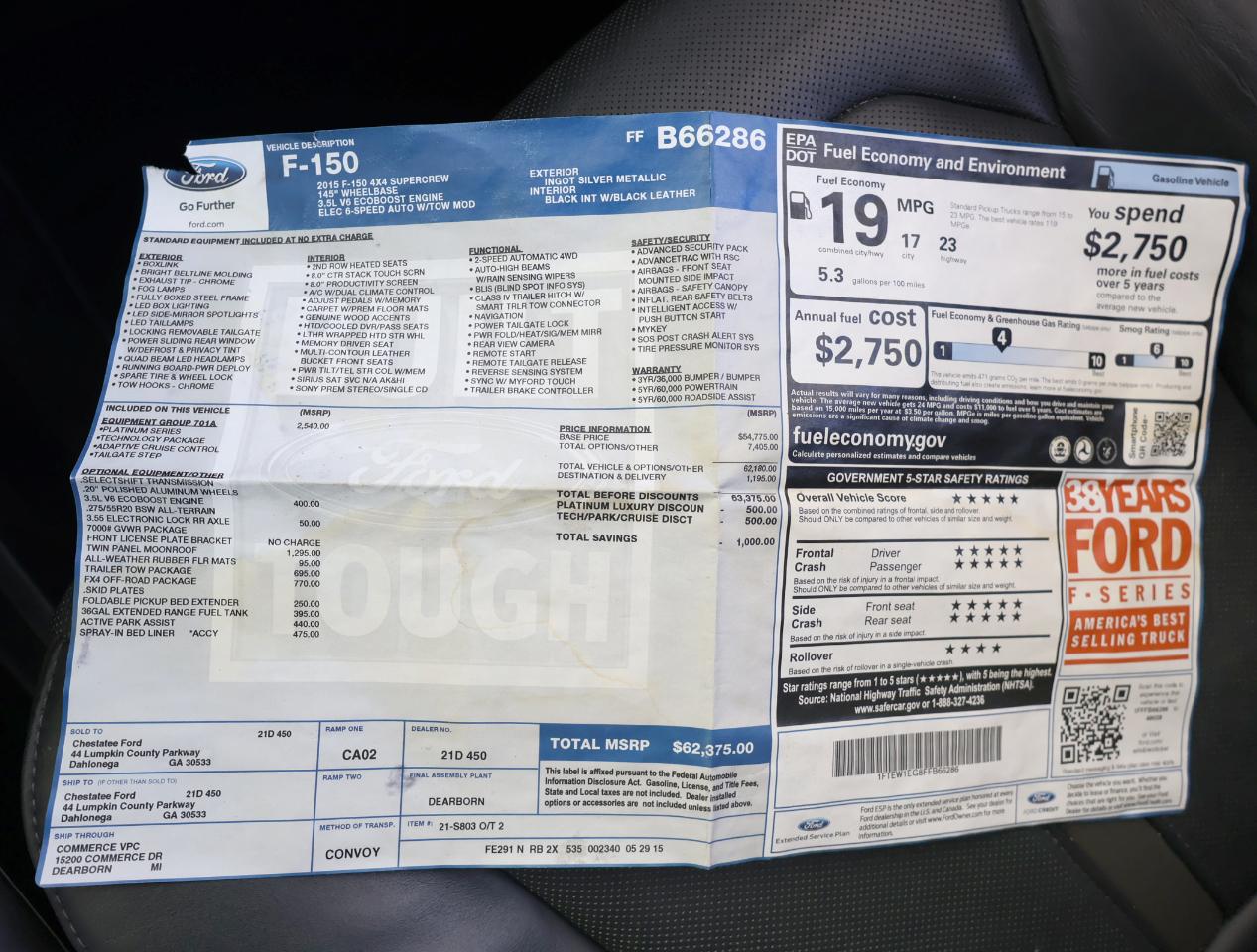 Ford F-150  2015