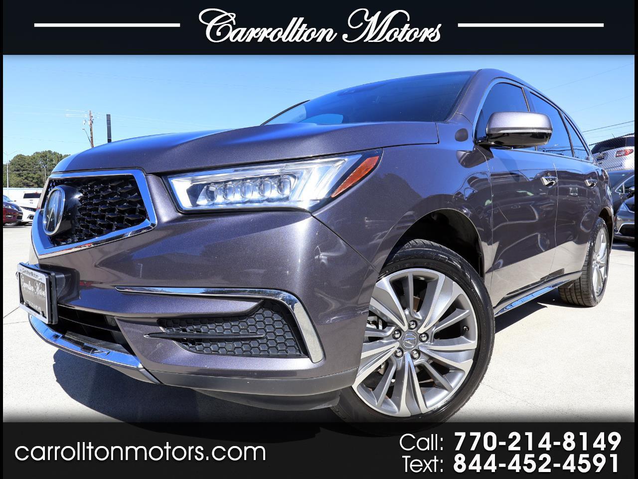 Acura MDX FWD 4dr Tech Pkg 2017