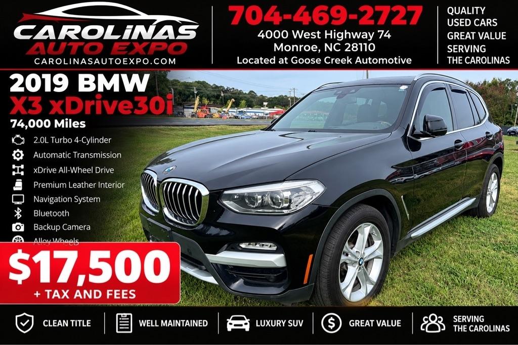 BMW X3 xDrive30i Sports Activity Vehicle 2019