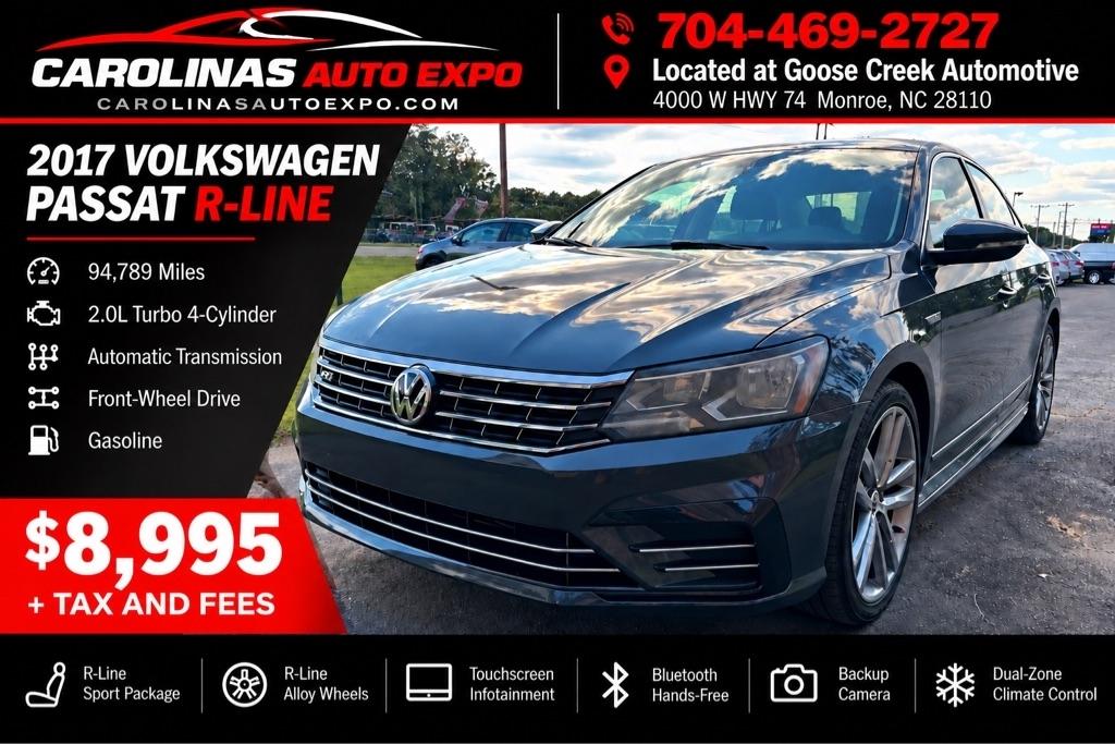 Volkswagen Passat R-Line w/Comfort Pkg Auto 2017