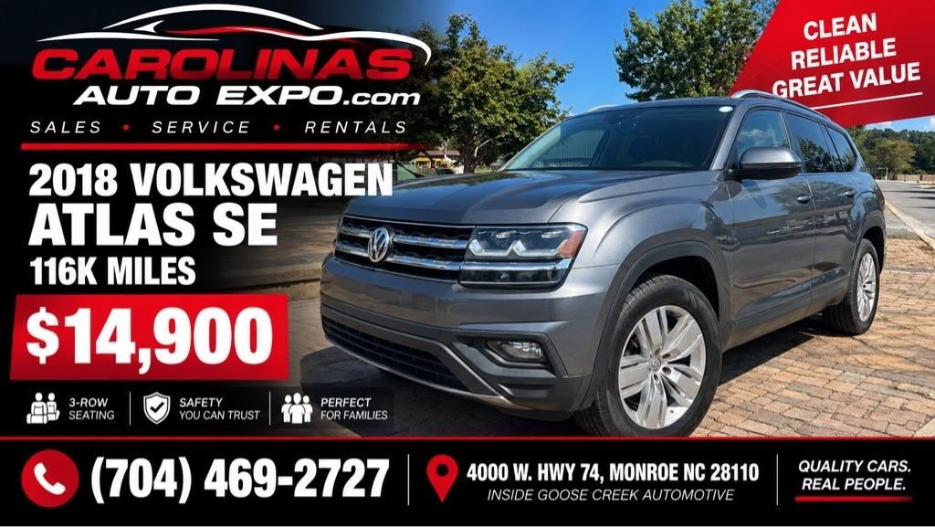 Volkswagen Atlas 3.6L V6 SE w/Technology 4MOTION 2019
