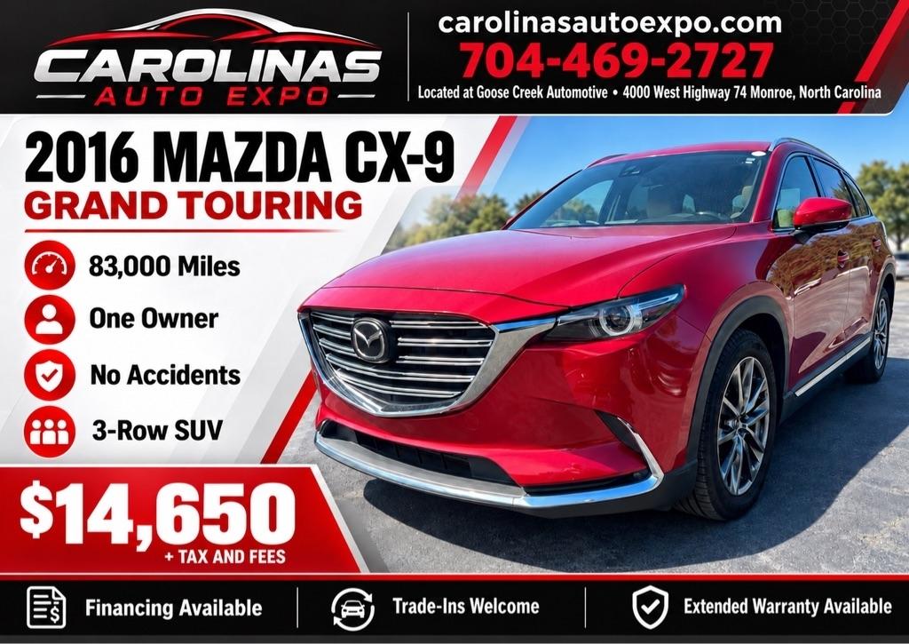Mazda CX-9 FWD 4dr Grand Touring 2016