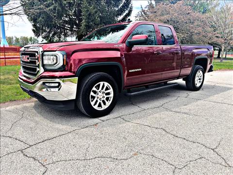 2017 GMC Sierra 1500 4WD Ext Cab 157.5" SLE