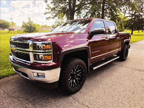 2014 Chevrolet Silverado 1500 4WD Crew Cab 143.5" LTZ