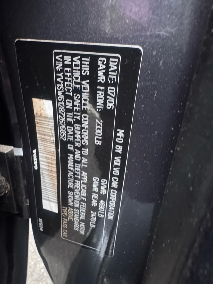 2007 Volvo V70 2.4 photo 44