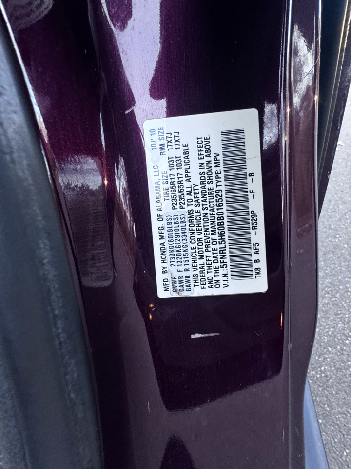 Honda Odyssey EX-L 2011