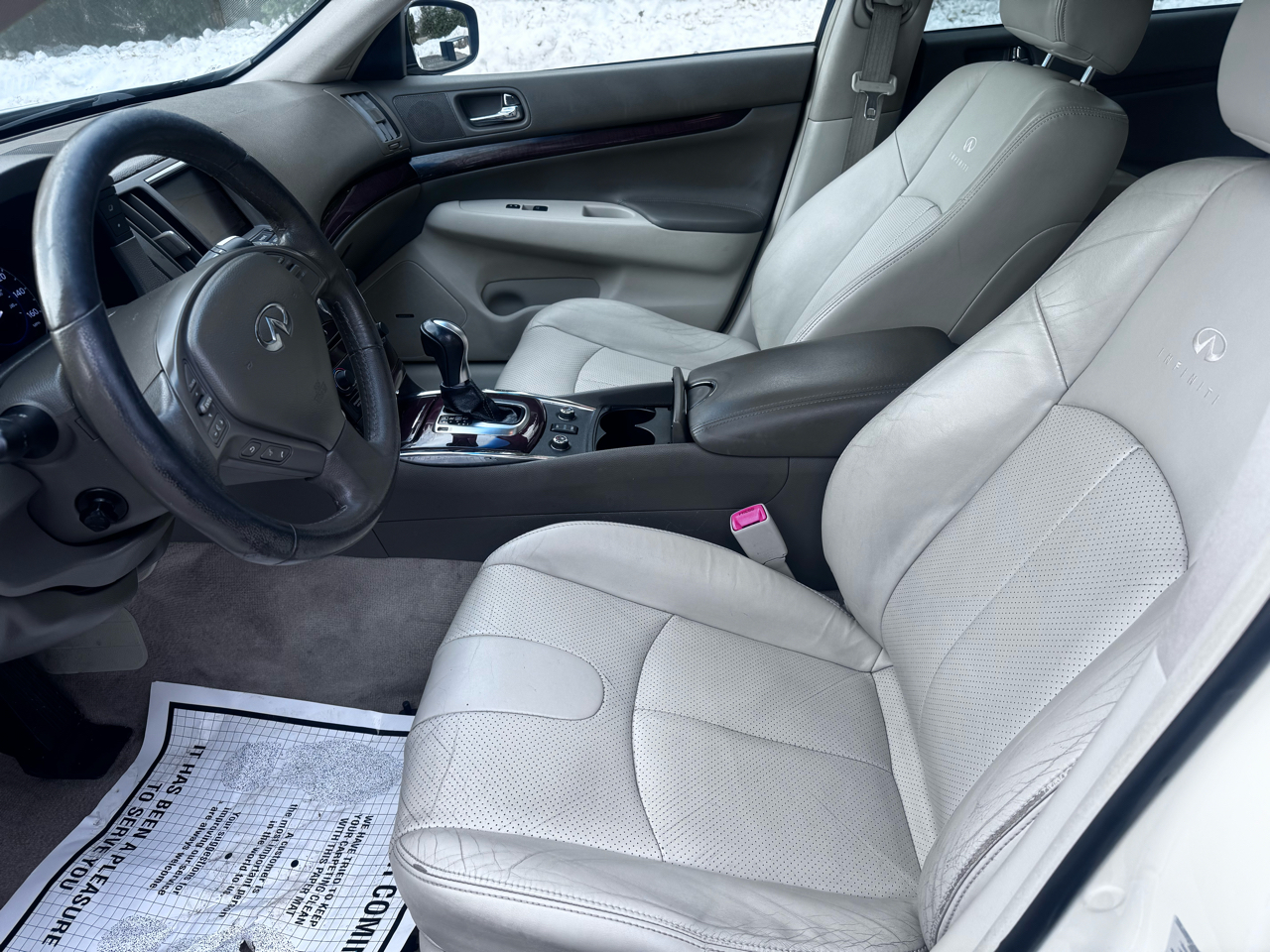 Infiniti G Sedan 37x AWD 2012