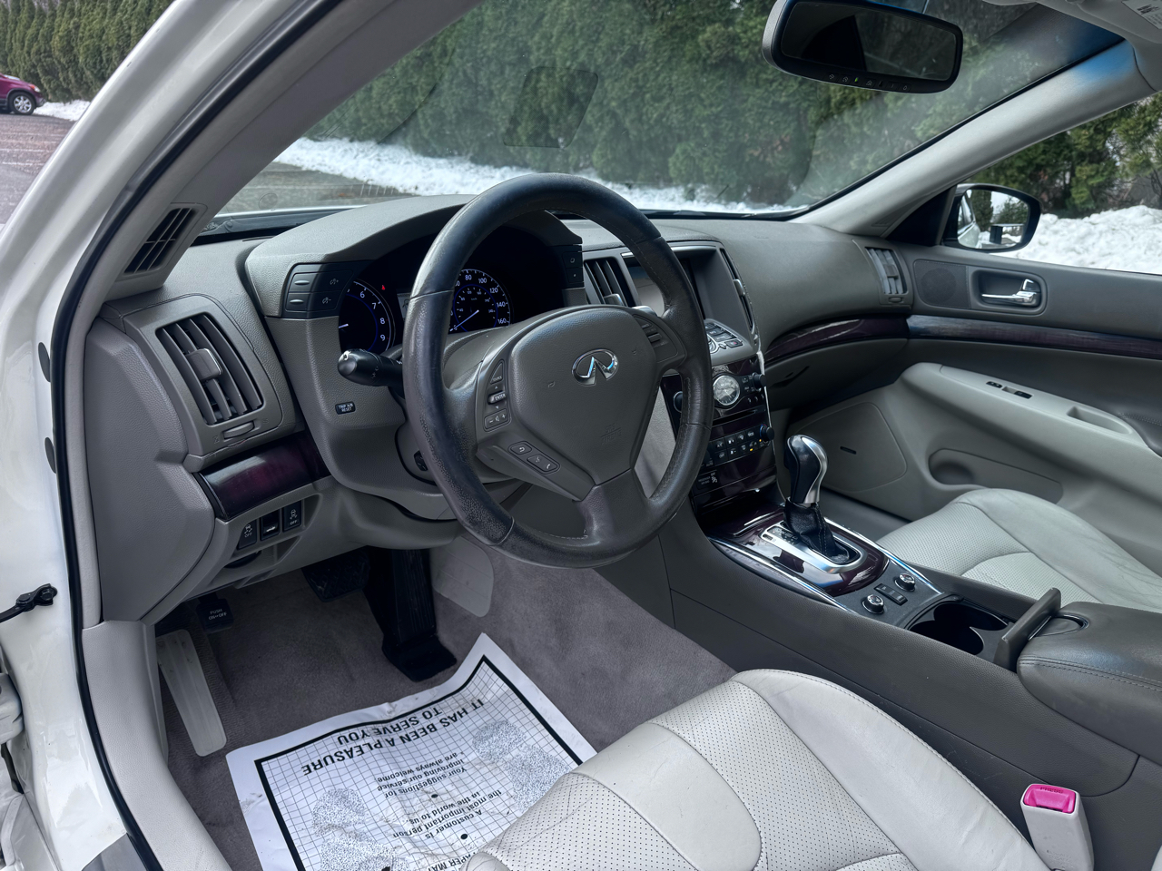 Infiniti G Sedan 37x AWD 2012