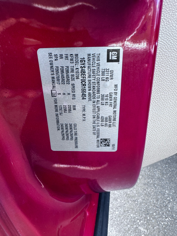 Cadillac Escalade AWD Luxury 2012