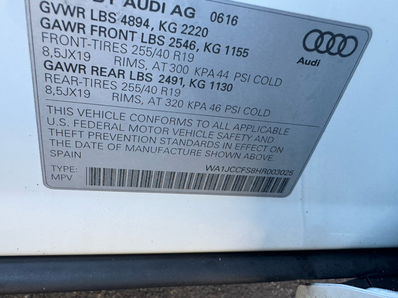 Audi Q3 Premium Plus quattro 2017