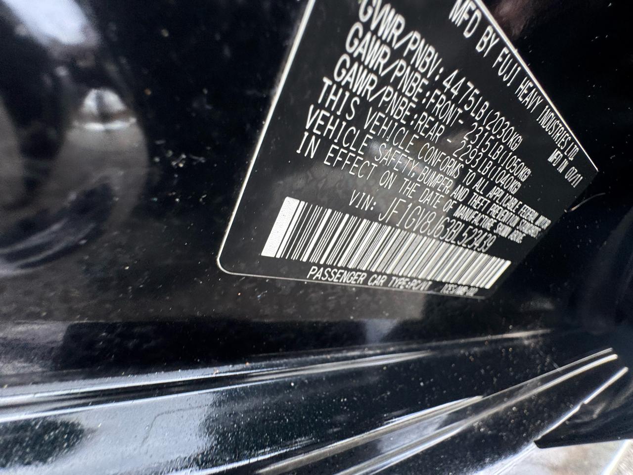 Subaru Impreza WRX STI 4-Door 2011