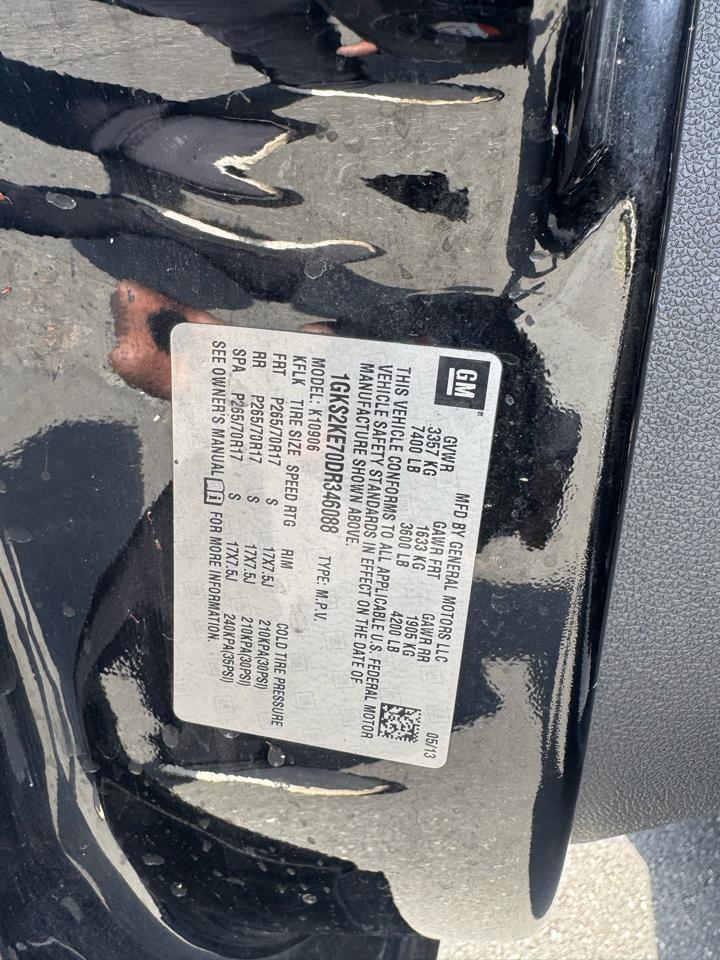 GMC Yukon XL SLT 1/2 Ton 4WD 2013