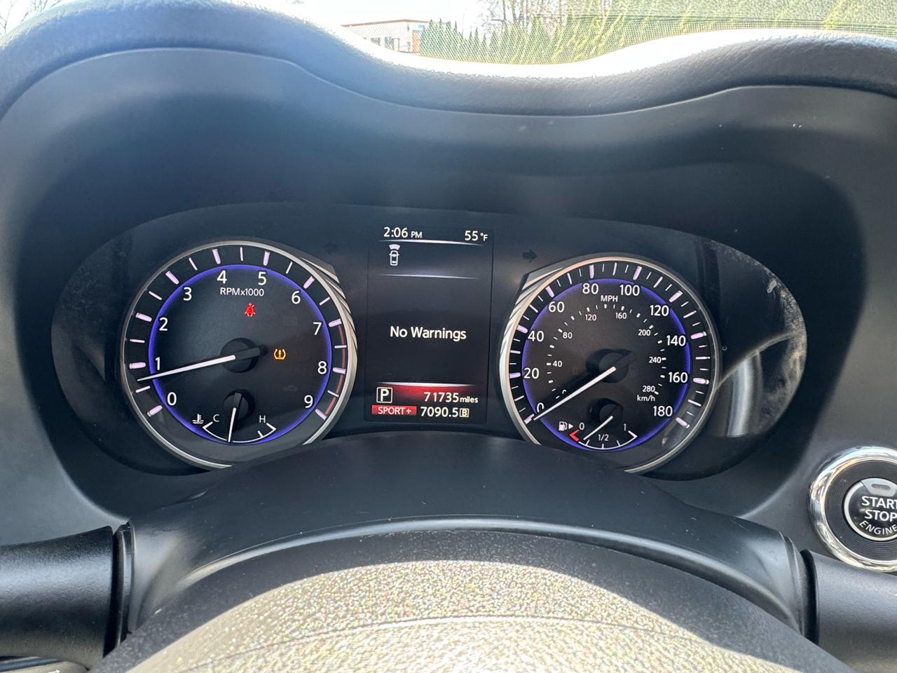 Infiniti Q50 Red Sport 400 AWD 2016