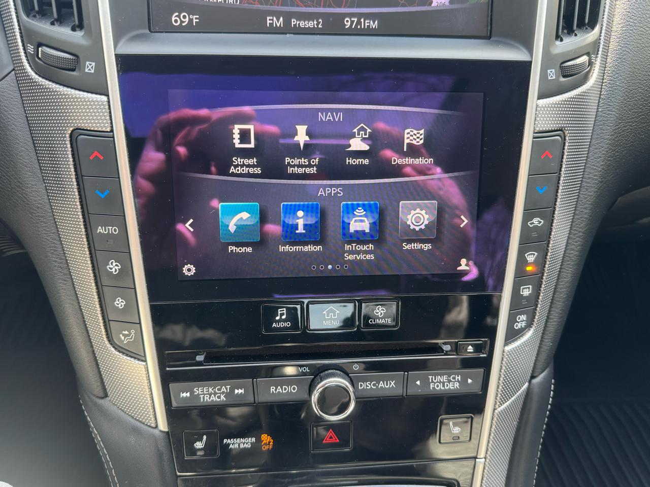 Infiniti Q50 Red Sport 400 AWD 2016