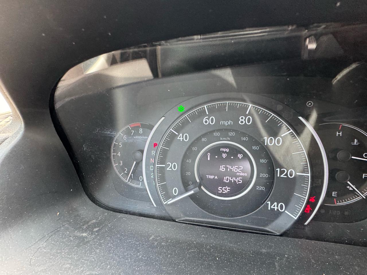 Honda CR-V EX-L 4WD 5-Speed AT 2012