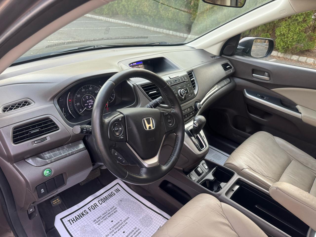 Honda CR-V EX-L 4WD 5-Speed AT 2012