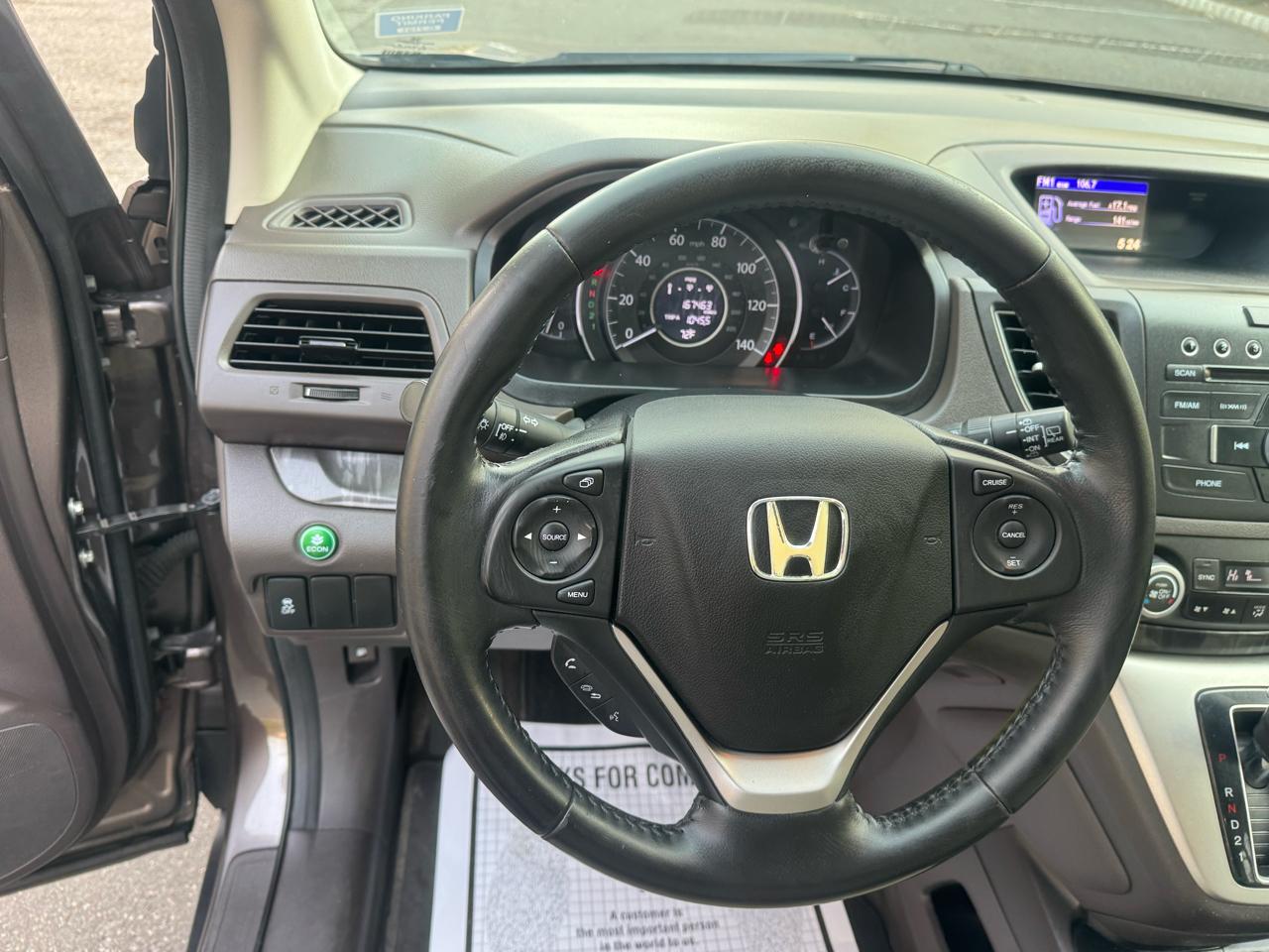 Honda CR-V EX-L 4WD 5-Speed AT 2012