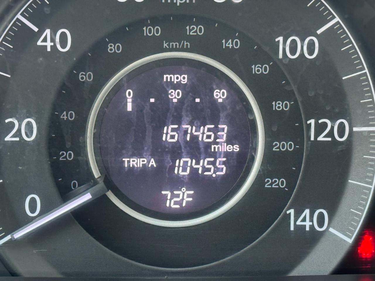 Honda CR-V EX-L 4WD 5-Speed AT 2012