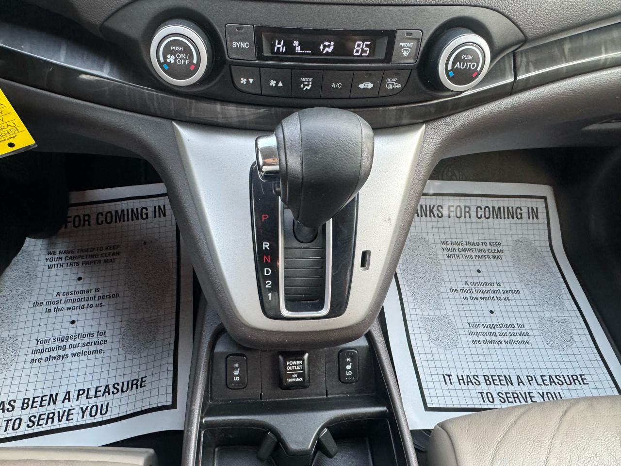 Honda CR-V EX-L 4WD 5-Speed AT 2012