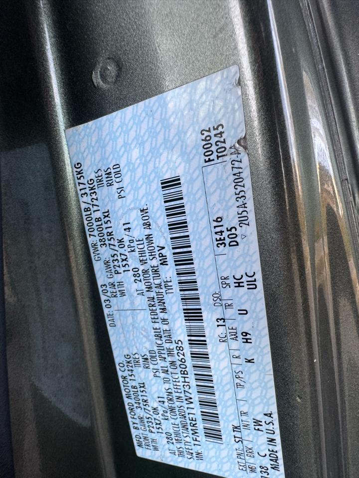 Ford Econoline E-150 XL 2003