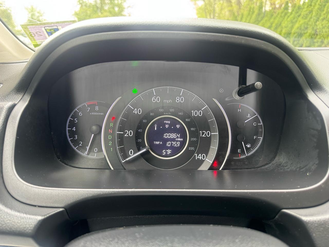 Honda CR-V LX 4WD 5-Speed AT 2013