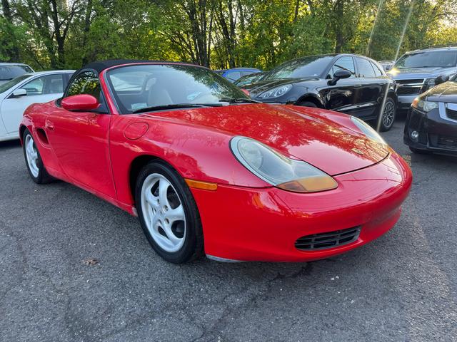 Red 1999 Porsche Boxster RWD Convertible Rear-Wheel Drive 5-Speed Manual