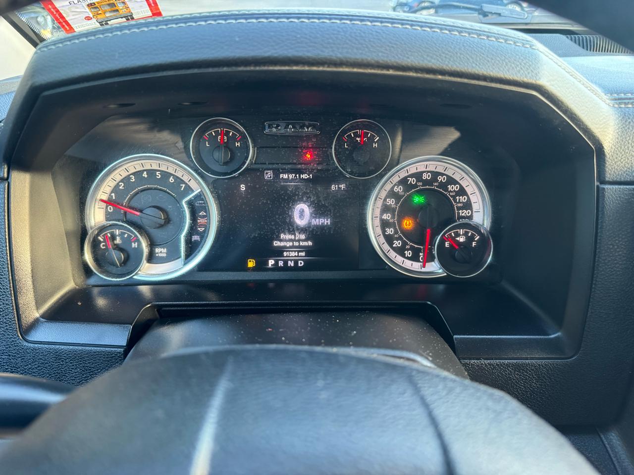 RAM 1500 4WD Crew Cab 140.5" Sport 2013