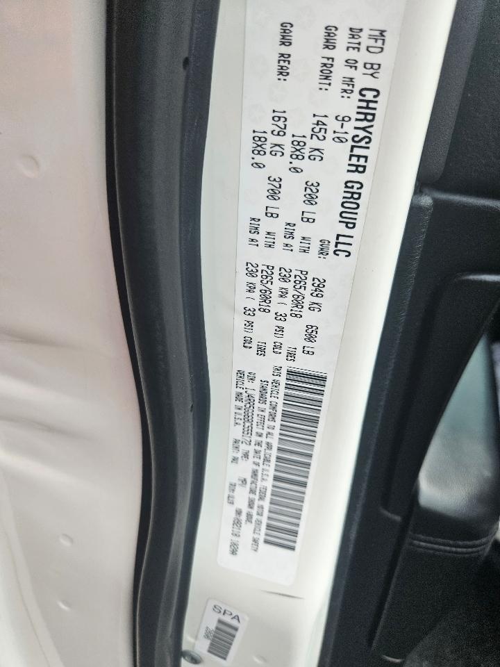 Jeep Grand Cherokee Limited 4WD 2011