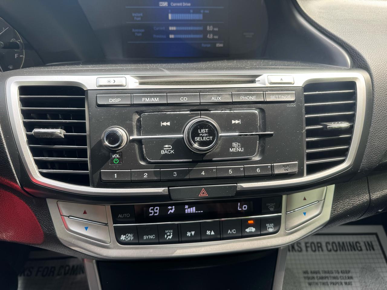 Honda Accord Sport 2014