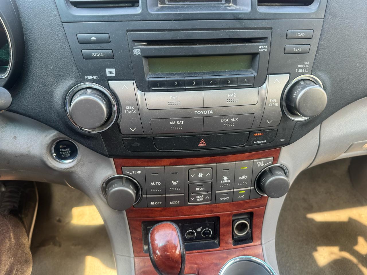 Toyota Highlander Limited 4WD 2008