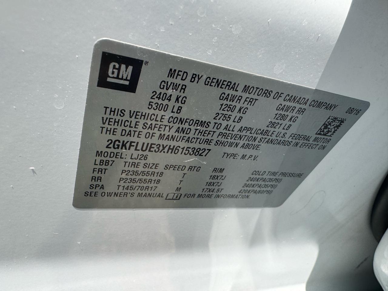 GMC Terrain SLT AWD 2017