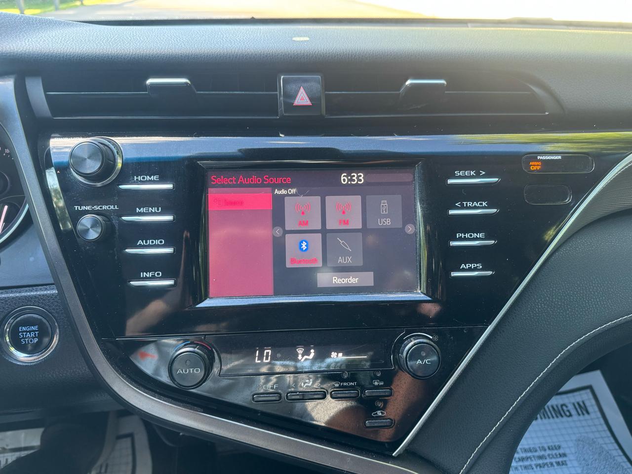 Toyota Camry SE 2018