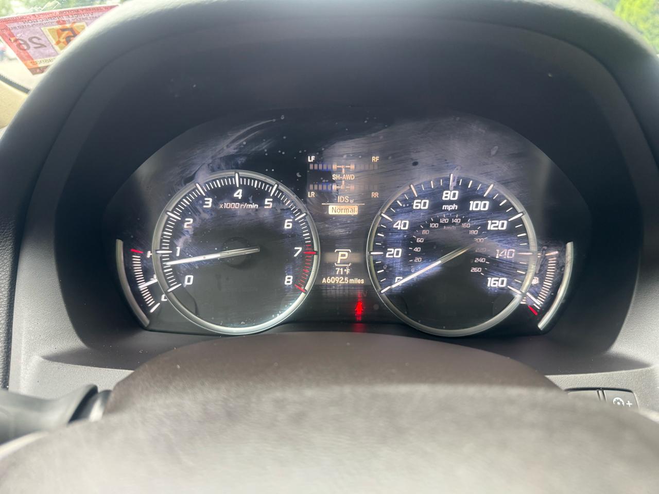 Acura MDX SH-AWD 9-Spd AT w/Tech Package 2016