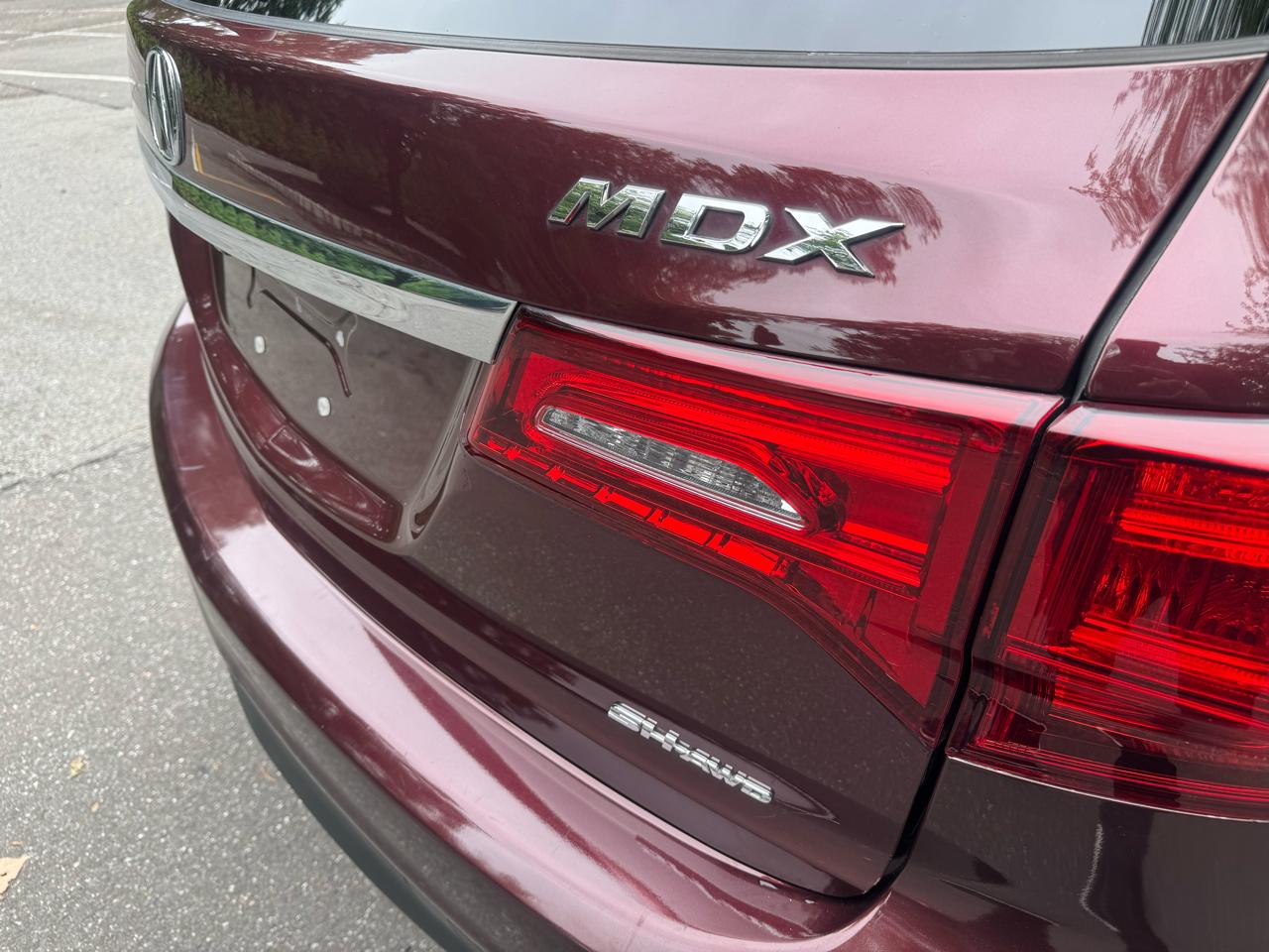 Acura MDX SH-AWD 9-Spd AT w/Tech Package 2016