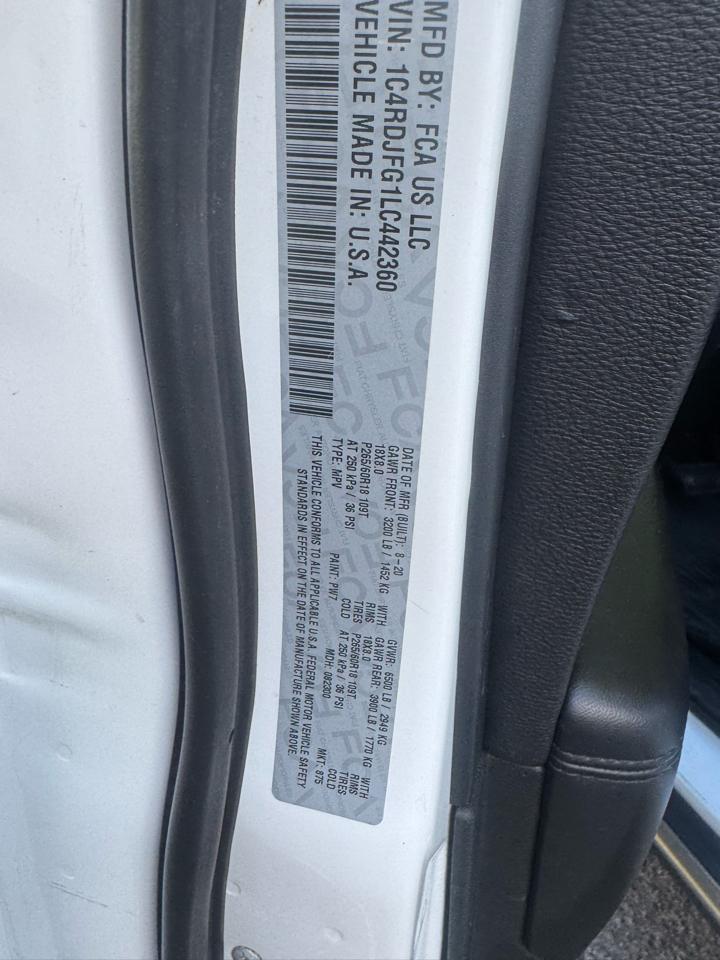 Dodge Durango SSV AWD 2020
