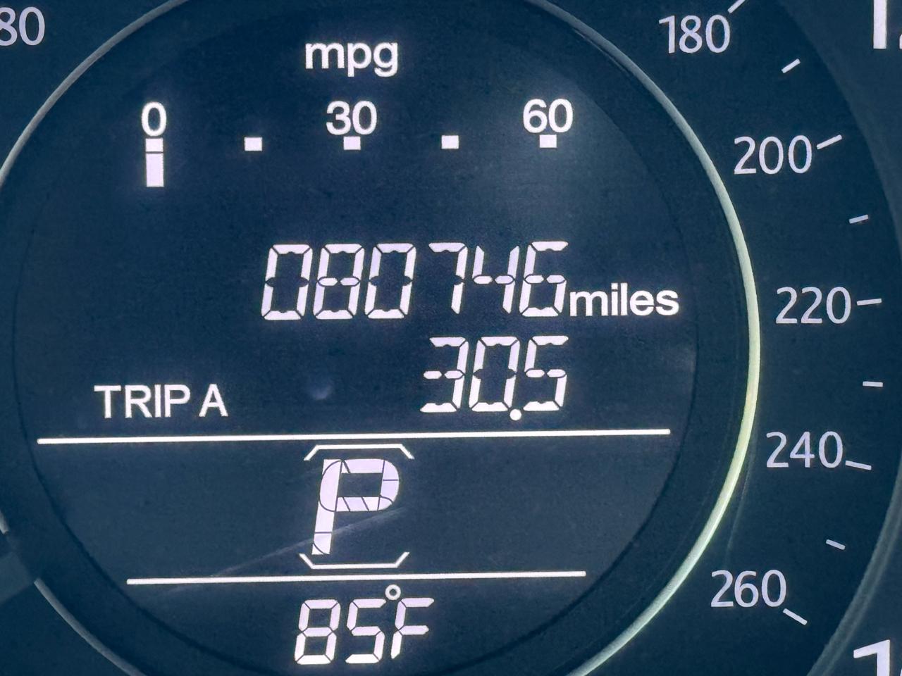 Honda Accord LX Sedan CVT 2015
